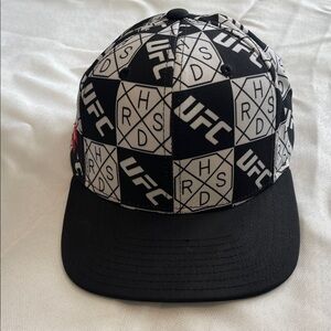 UFC Black and White Cap